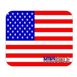  US Flag   Hinsdale, Illinois (IL) Mouse Pad Everything 