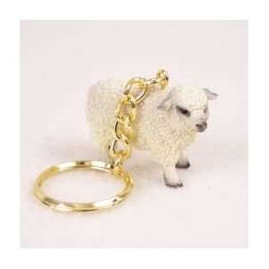  Sheep White Keychain