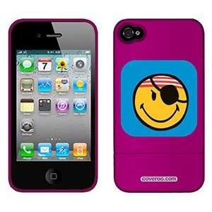  Smiley World Pirate on AT&T iPhone 4 Case by Coveroo 