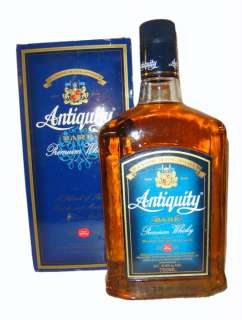 Antiquity Rare Whisky from India   Old Collector Bottle  