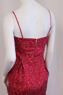 1000 Valentino RED Dress Corset Fun 6 S #00088E  