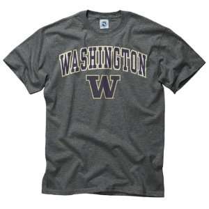  Washington Huskies Dark Heather Perennial II T Shirt 