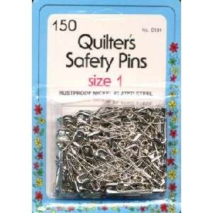  NT139 QUILTERS SAFETY PINS SIZE 1 QTY 150 Arts, Crafts & Sewing