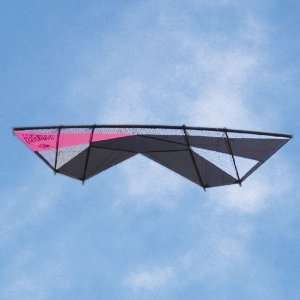   Quad Line Stunt Kite Raspberry Black Made in the USA Toys & Games