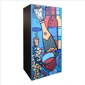 Vinotemp 440 LArtiste 440 LArtiste Oak Wine Cooler Cabinet Accent 
