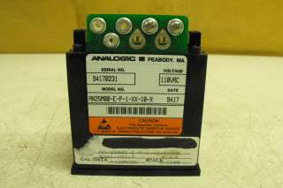 Analogic Corp. Measurometer II Digital Monitor AN25MOO   
