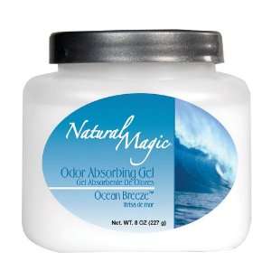Natural Magic® Odor Absorbing Gel, Ocean Breeze, 8 Ounces (Pack of 12 