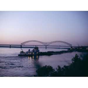 Mississippi River, Memphis, Tennessee, United States of America (U.S.A 