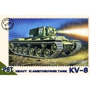  KV8 Soviet Flamethrower Tank 1 72 PST Models Toys & Games