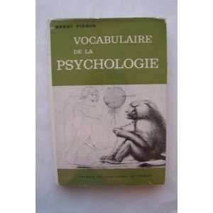  Vocabulaire de la psychologie Henri Piéron Books