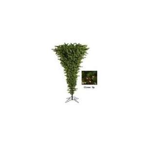   Green Upside Down Artificial Christmas Tree   Clear D
