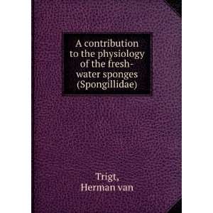    water sponges (Spongillidae) Herman van Trigt  Books