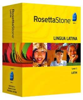   Rosetta Stone Version 3 Latin Level 1 with Audio 