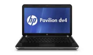 HP Pavilion dv4 4140us Entertainment Notebook PC Front View