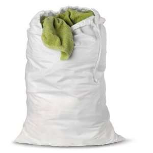   Can Do LBGZ01140 Cotton Laundry Bag in White (2 Pack)