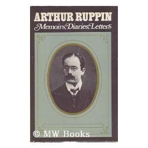  Memoirs, Diaries, Letters RUPPIN ARTHUR Books