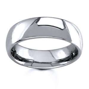  ARTCARVED SOUL MATES Mens Platinum & 18k White Gold Wedding Band 