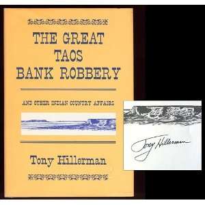  The Great Taos Bank Robbery Tony HILLERMAN Books