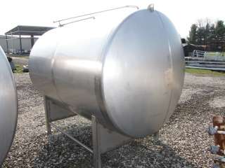 1800 GALLON USED STAINLESS STEEL BREWERY TANK  