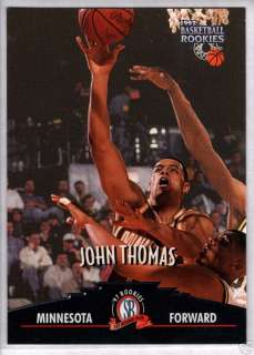 JOHN THOMAS 1997 Scoreboard Rookies #6 Minnesota  