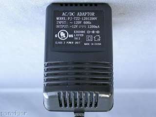 DC 12V 1200mA Power Supply for CCTV IR Camera use  