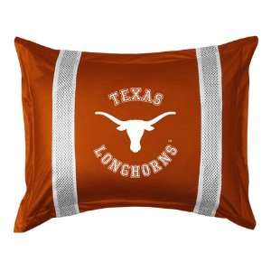  University of Texas Longhorns Pillow Sham Sports 