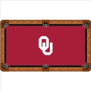 com University of Oklahoma Football Pool Table Felt Design Oklahoma 