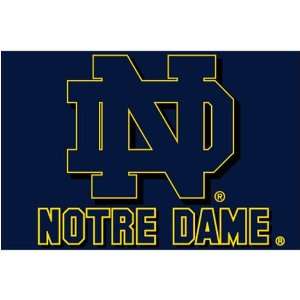  University of Notre Dame Fighting Irish Rug   Tufted 