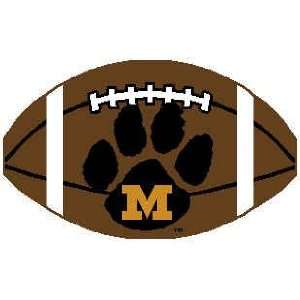 Missouri Tigers (University Of) NCAA 15x24 Inches Football Rug 