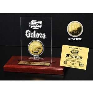  University of Florida 24KT Gold Coin Etched Acrylic