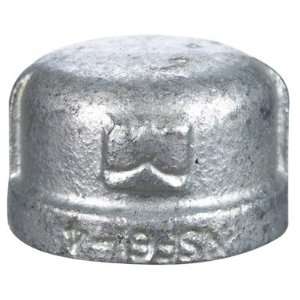 10 each B & K Malleable Iron Galvanized Cap (511 405BG 