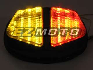 Clear LED Tail Light with Turn Signal for Triumph Daytona 600 650 04 