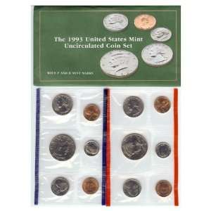    1993 COMPLETE UNITED STATES US MINT COIN SET 