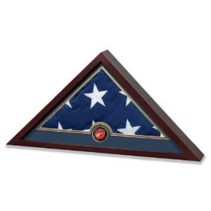  Allied Frame United States Marine Corps Flag Display Case 