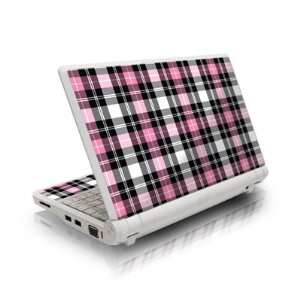  Pink Plaid Design Asus Eee PC 1000/ 1000HE Skin Decal 