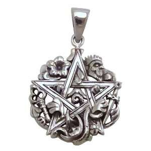   Charm Pentacle Pendant By Dryad Design Wiccan Pagan Jewelry Jewelry