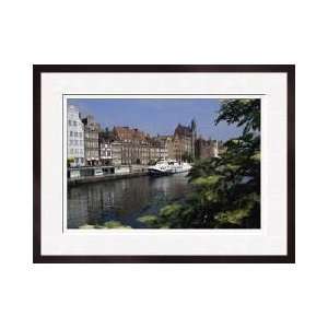  Motlawa River Gdansk Poland Framed Giclee Print
