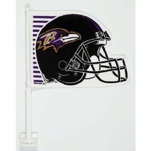  Baltimore Ravens NFL Car Flag (11.75x14.5) Sports 
