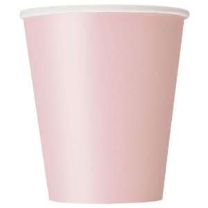  Pastel Pink 9 oz Paper Cups Toys & Games