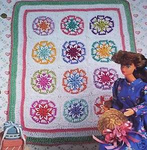 Annies Fashion Doll Old Fashioned Quilt Crochet Pattern  