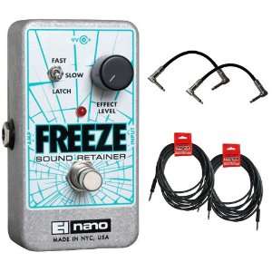  Electro Harmonix Freeze Sustain Pedal Bundle Musical 