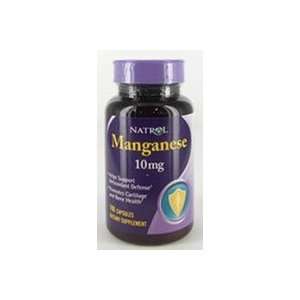  Natrol Managanese    10 mg   100 Capsules 