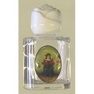  Nino De Atocha Glass Holy Water Bottle (1/2 oz.) (PL309NI 