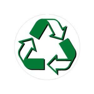 Recycle Symbol Circle   Window Bumper Sticker