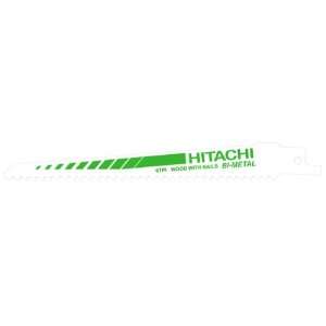  Hitachi 725310 6 Inch, 6 TPI, Bi Metal, Wood Cutting Nail 