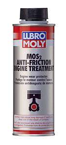 Lubro Moly MoS2 Anti Friction, Engine Wear Protector, Engine Treatment 