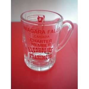 Niagara Falls Canada Charter Member Alcoholics Unanimous    One Double 