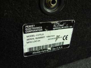 Peavey 112TLS Speaker Pair 112 TLS Passive Monitors  
