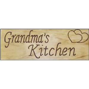   Grandmas Kitchen sign plaque or use any name Patio, Lawn & Garden