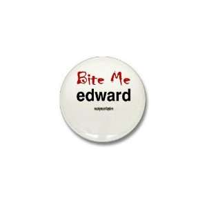  BITE ME EDWARD Twilight Mini Button by  Patio 